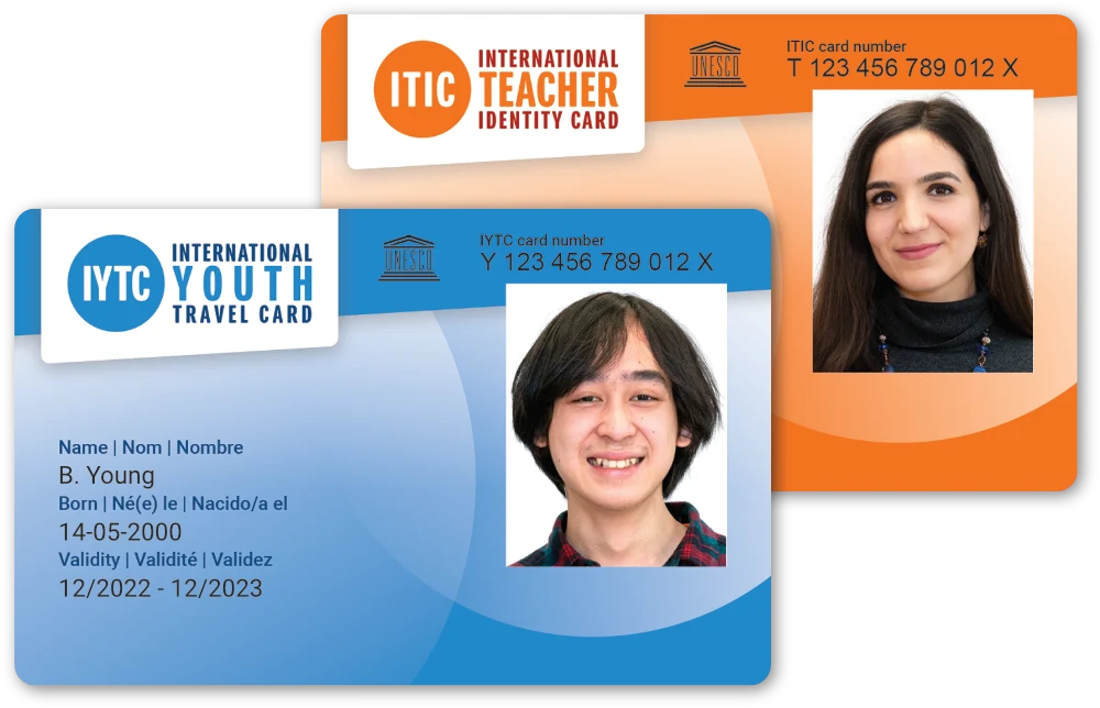 Las tarjetas ITIC para docentes e IYTC para jóvenes