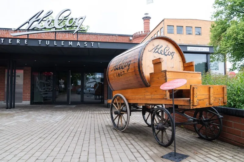 A. Le Coq beer museum and gift shop